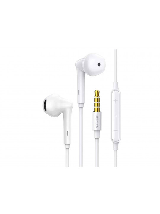Headphone UGREEN Wired Earphones 3.5mm (WH) 60692