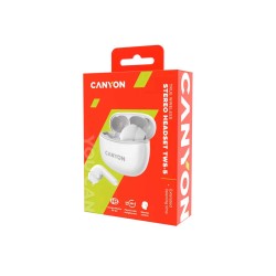 Tws наушник CANYON TWS-5 (White) (CNS-TWS5W)