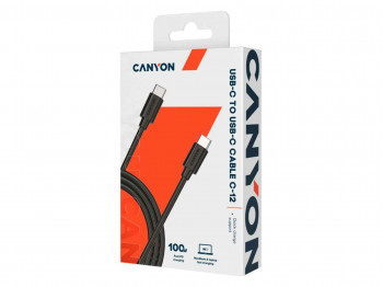 Кабели CANYON CNS-USBC12B TYPE C 