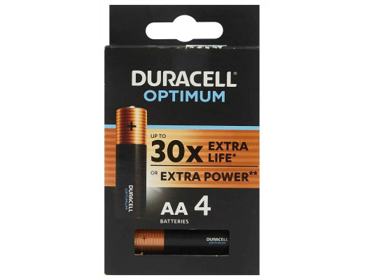 Батарейки DURACELL 2A OPTIMUM K4X16 