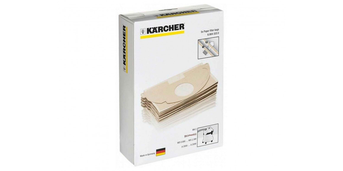 Vcl filters KARCHER TEXTIL SET 6.904-417.0