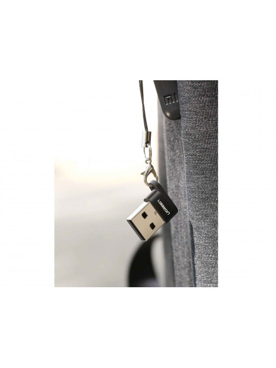 Մալուխի փոխարկիչ UGREEN USB-C to USB-A Converter (BK) 50568