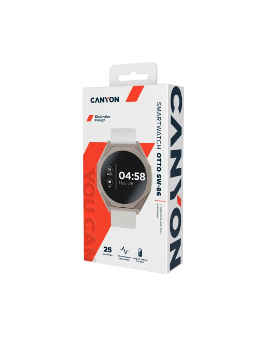 Смарт-часы CANYON Otto CNS-SW86SS (SL) 