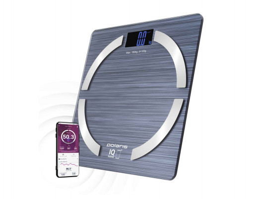 Body scale POLARIS PWS 1886IQ SILVER 