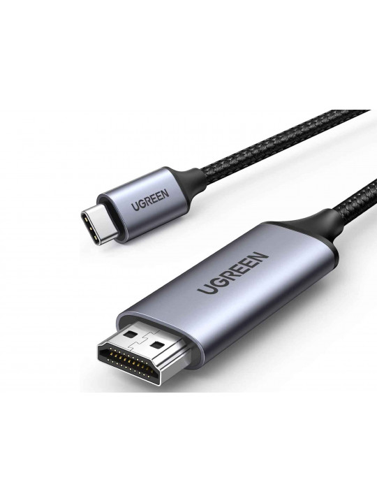 Кабель UGREEN USB-C to HDMI (Male to Male) (BK) (50570)