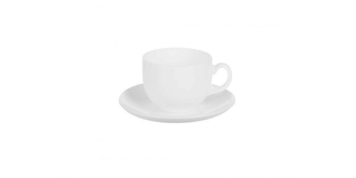 Բաժակների հավաքածու LUMINARC P3404 ESSENCE WHITE FOR COFFEE 