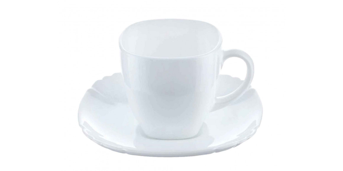 Cups set LUMINARC Q0881 CARINE LOTUSIA FOR TEA 