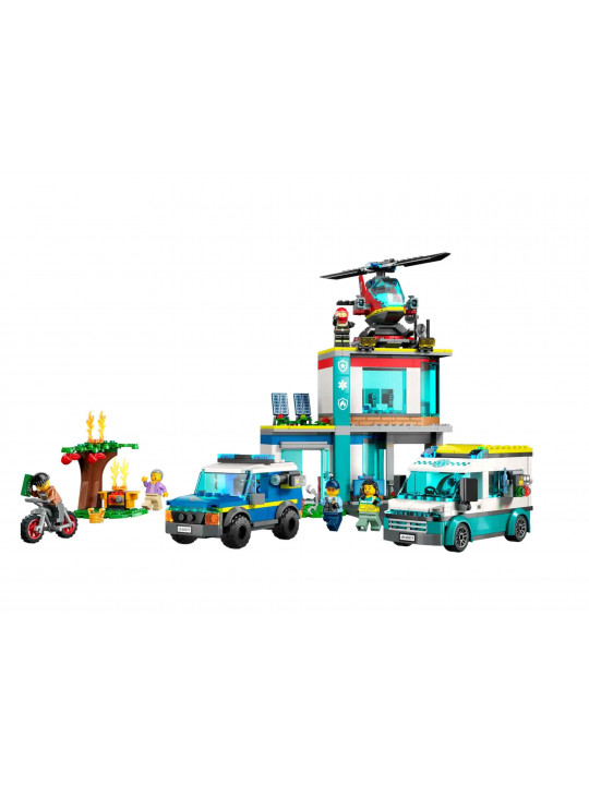 Կոնստրուկտոր LEGO 60371 City  Արտակարգ իրավիճակների մեքենաների շտաբ 