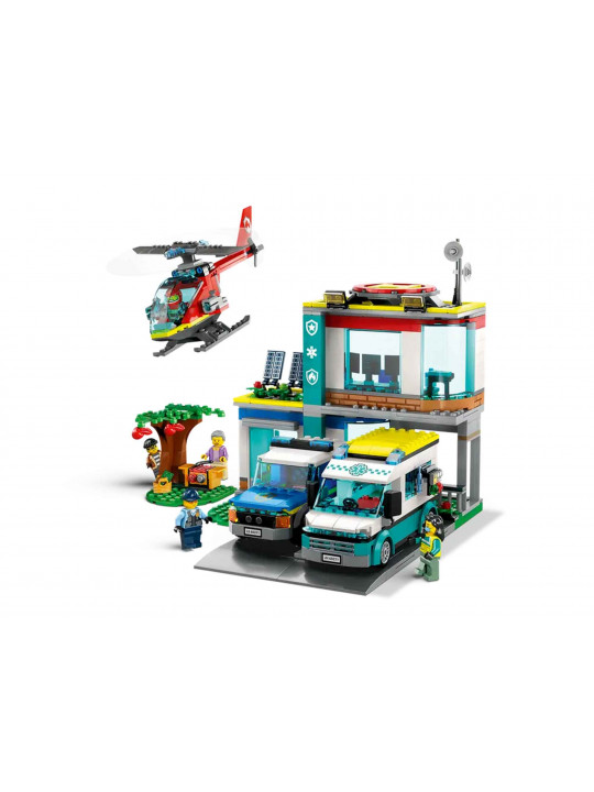 Blocks LEGO 60371 City  Արտակարգ իրավիճակների մեքենաների շտաբ 