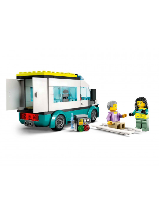 Կոնստրուկտոր LEGO 60371 City  Արտակարգ իրավիճակների մեքենաների շտաբ 
