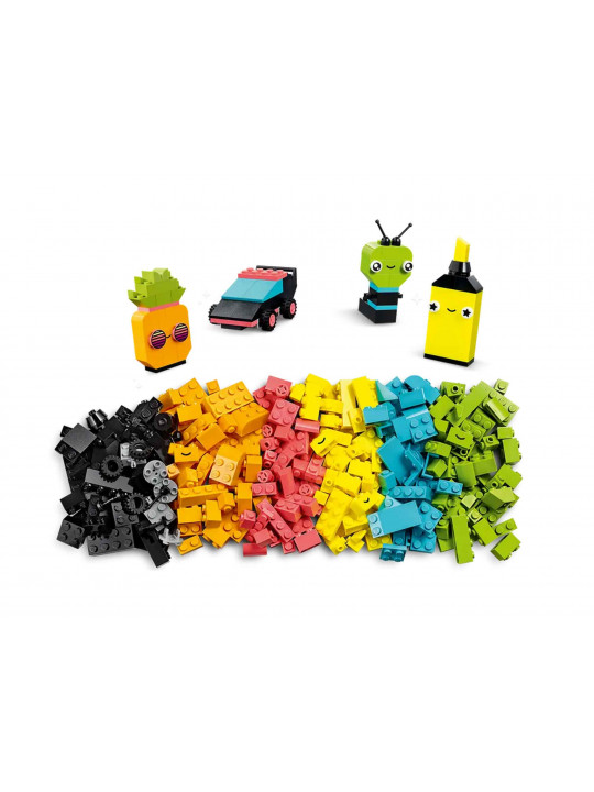 Конструктор LEGO 11027 CLASSIC Ստեղծագործական նեոնային ուրախություն 