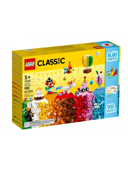 Կոնստրուկտոր LEGO 11029 CLASSIC Ստեղծագործական երեկույթի տուփ 