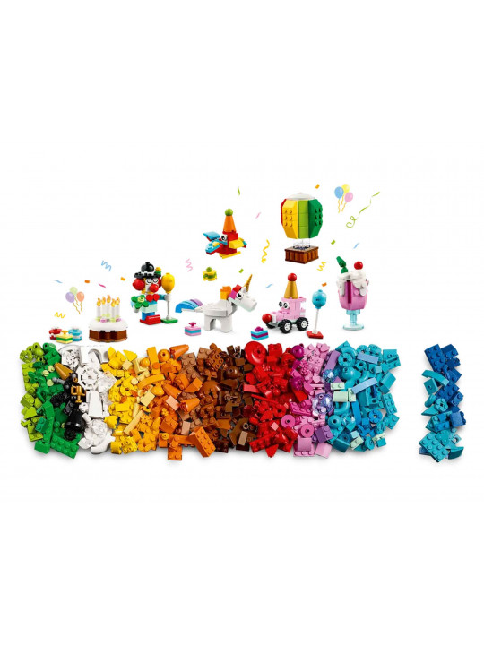 Конструктор LEGO 11029 CLASSIC Ստեղծագործական երեկույթի տուփ 