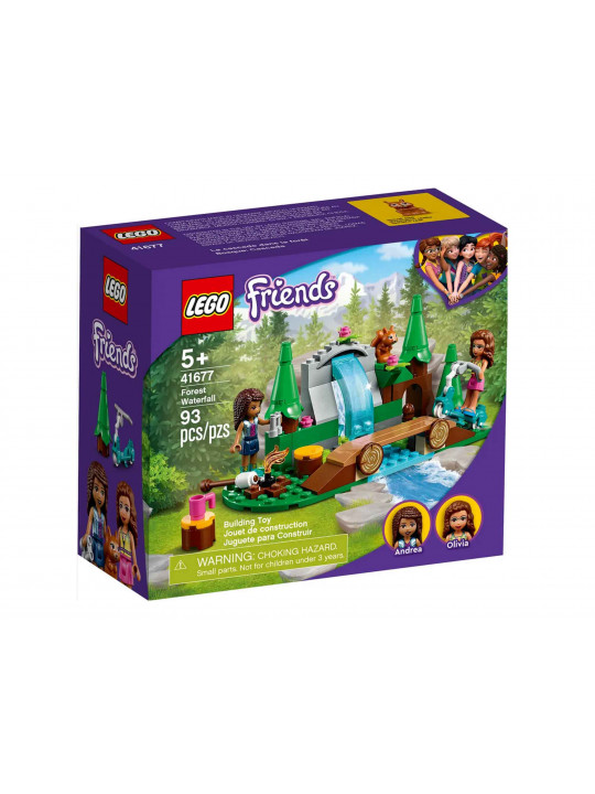 Конструктор LEGO 41677 FRIENDS Անտառային ջրվեժ 