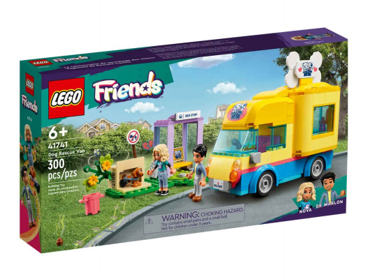 Blocks LEGO 41741 FRIENDS Շների փրկարարական ֆուրգոն 