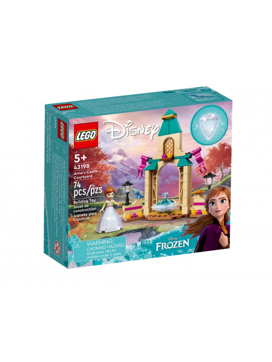 Blocks LEGO 43198 PRINCESS Աննայի ամրոցի բակը 