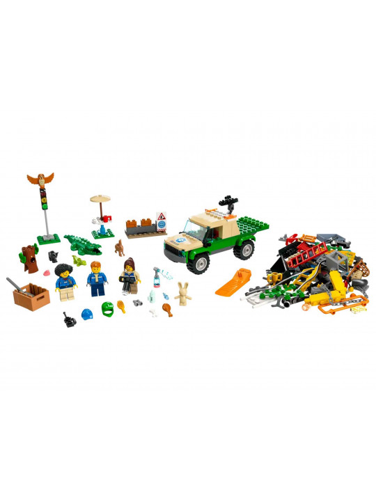 Կոնստրուկտոր LEGO 60353 CITY ՎԱՅՐԻ ԿԵՆԴԱՆԻՆԵՐԻ ՓՐԿՈՒԹՅԱՆ ԱՌԱՔԵԼՈՒԹՅՈՒՆՆԵՐ 