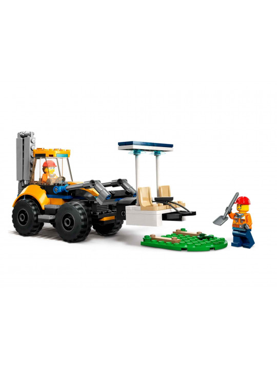 Blocks LEGO 60385 City Շինարարական էքկավատոր 