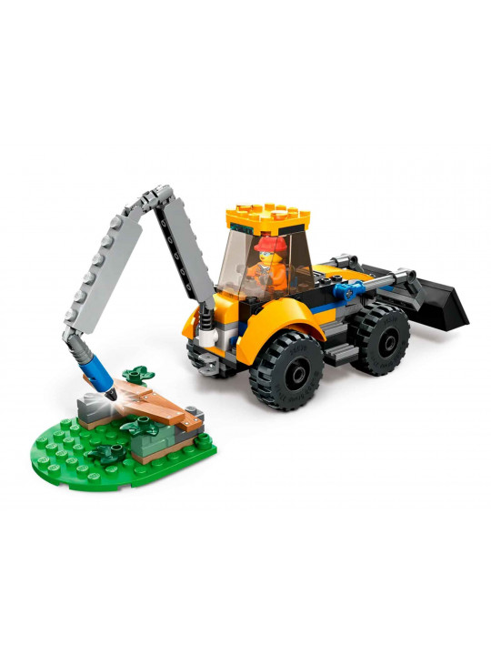 Конструктор LEGO 60385 City Շինարարական էքկավատոր 