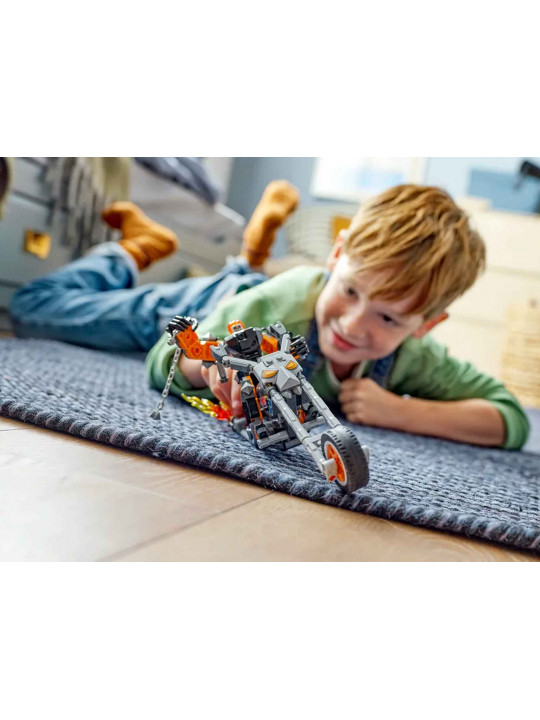 Конструктор LEGO 76245 MARVEL Ռոբոտ և Ghost Rider մոտոցիկլետ 