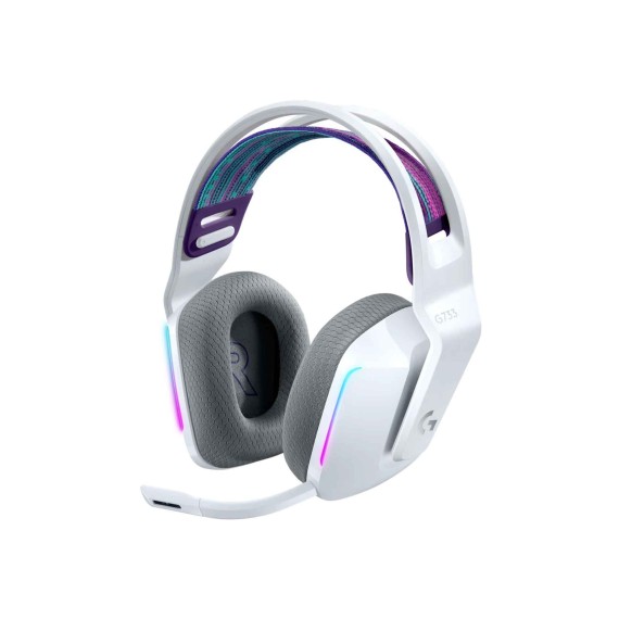 Ականջակալ LOGITECH G733 LIGHTSPEED WIRELESS RGB GAMING (WHITE) (L981-000883)