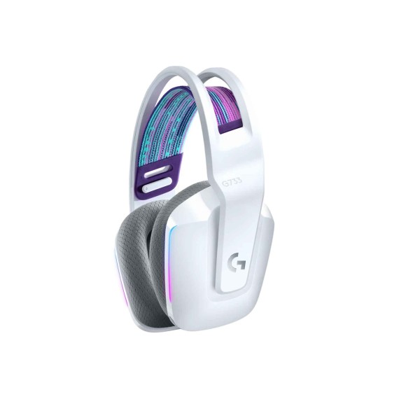 Ականջակալ LOGITECH G733 LIGHTSPEED WIRELESS RGB GAMING (WHITE) (L981-000883)