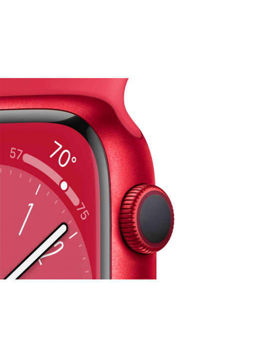 Smart watch APPLE WATCH SERIES 8 45MM GPS RED MNP43RB/A