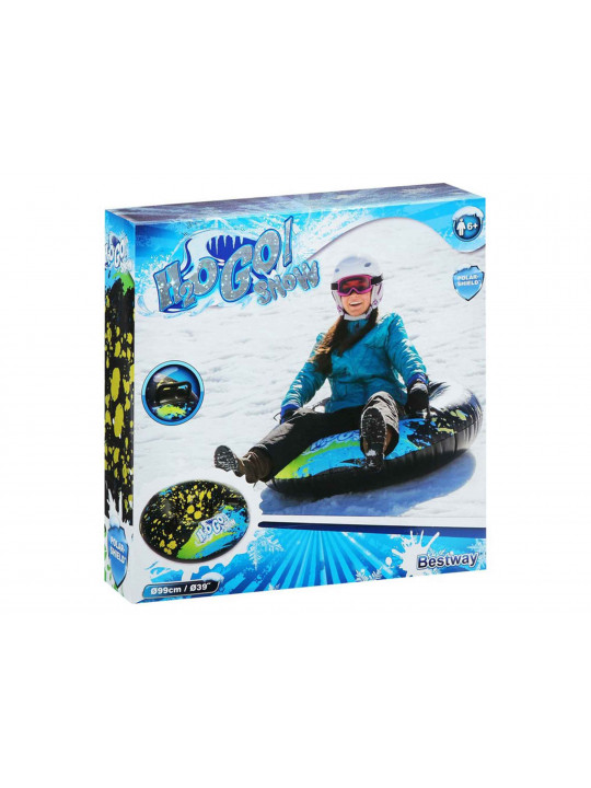 Snow tube BESTWAY 39004 ТЮБИНГ БЕСКАМЕРНЫЙ НАДУВНОЙ H2OGO! SNOW, 99 СМ 