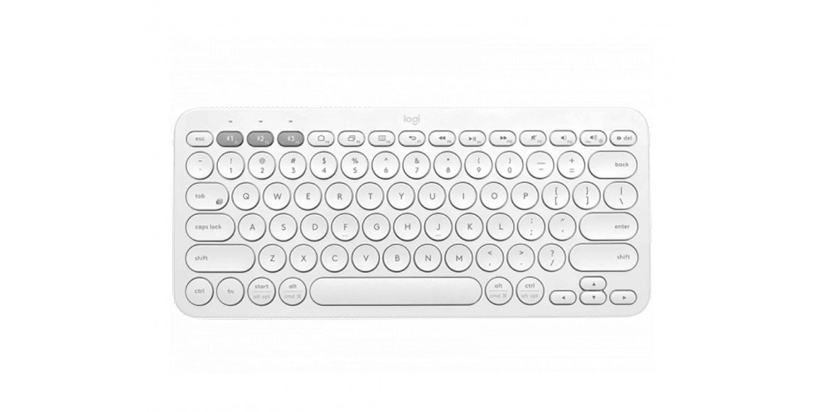 Клавиатура LOGITECH K380 MULTI-DEVICE BLUETOOTH (WHITE) (L920-009589)