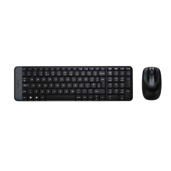 Клавиатура LOGITECH MK220 WIRELESS COMBO + MOUSE (L920-003169)