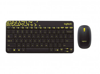 Keyboard LOGITECH MK240 NANO WIRELESS COMBO + MOUSE (BLACK) L920-008213