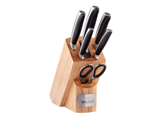Knives and accessories VINZER 50119 CHEF SET 7PC W/DOOD STAND 