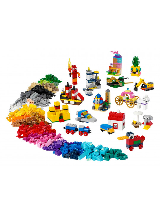 Blocks LEGO 11021 CLASSIC 90 տարվա խաղ 