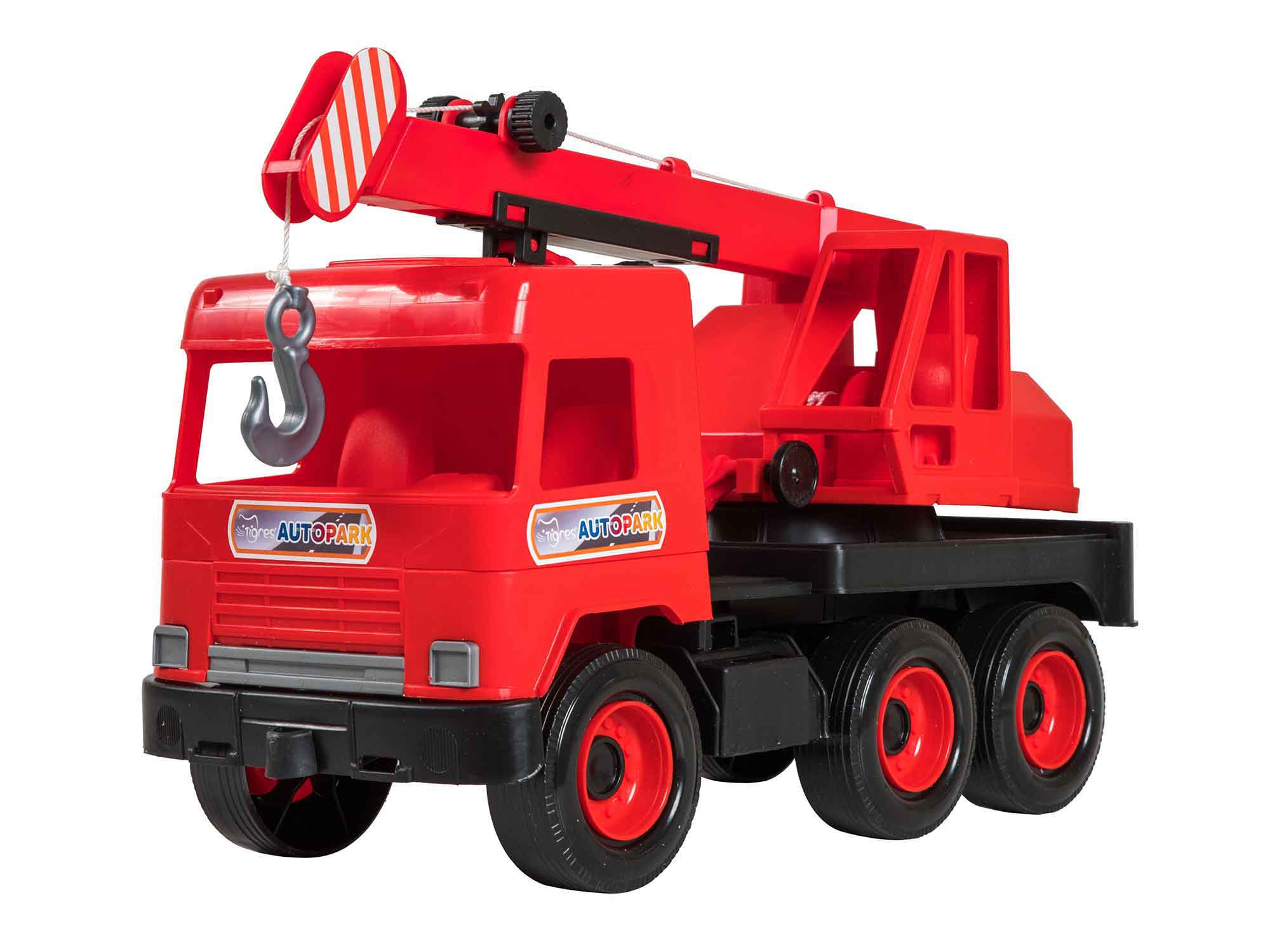 Transport TIGRES 39487 Middle Truck - кран(красный ) 