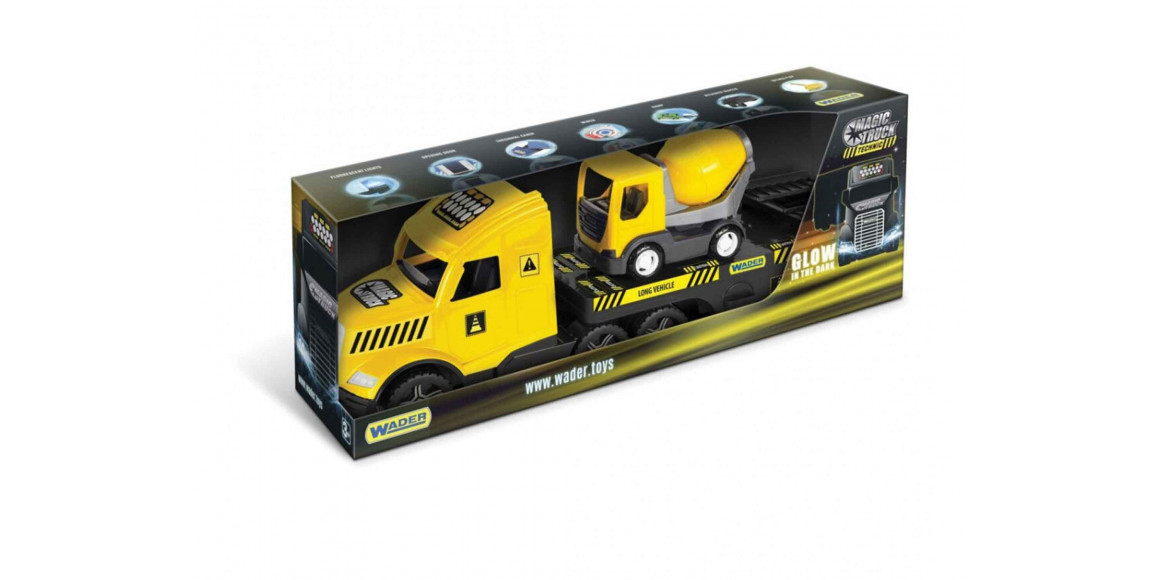 Transport WADER 36460 MAGIC TRUCK TECHNIC С БЕТОНОМЕШАЛКОЙ 