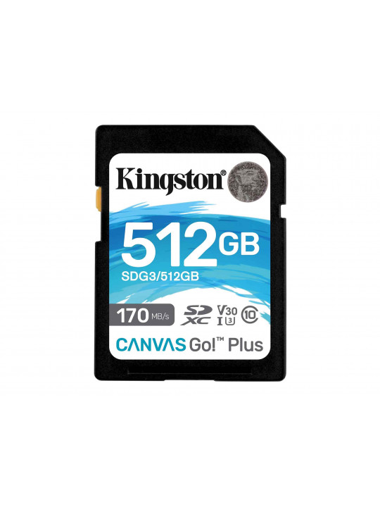 Հիշողության քարտ KINGSTON SD SDG3/512GB 