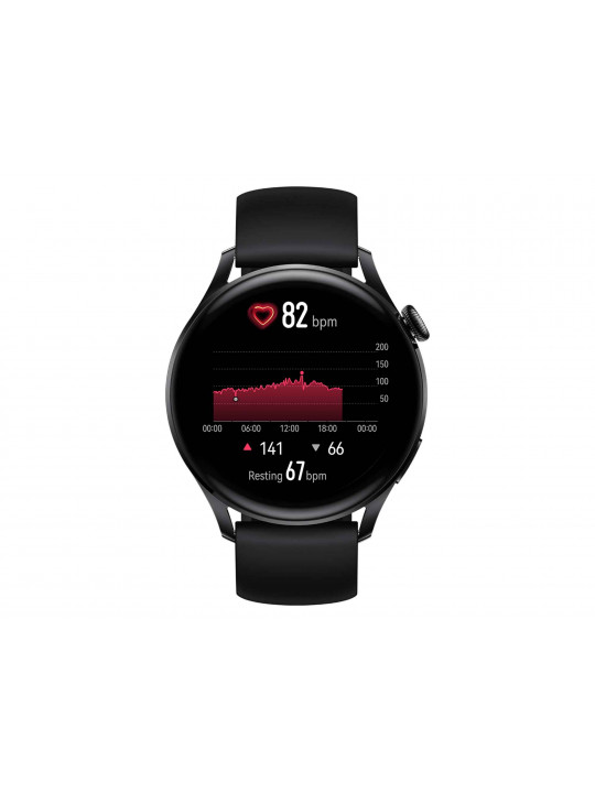 Смарт-часы HUAWEI WATCH GT3 MIL-B19 42mm (STS.BLACK) 