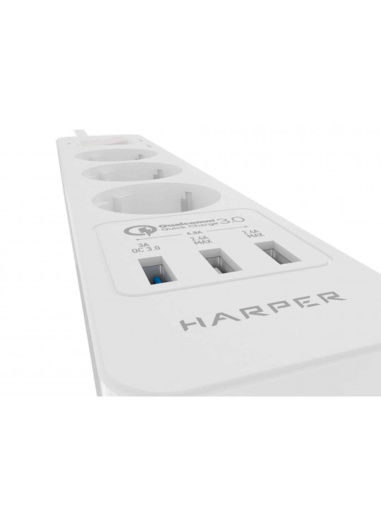 Power extension HARPER UCH-420 WH 