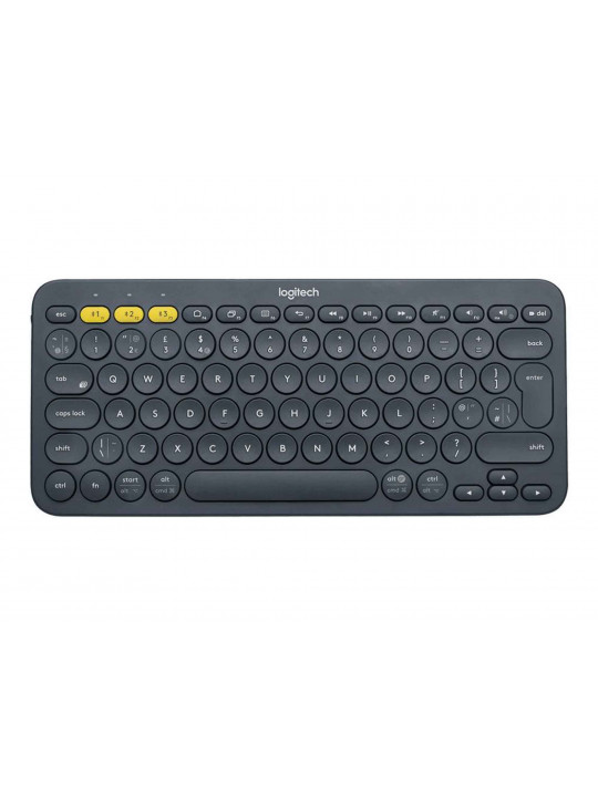 Клавиатура LOGITECH K380 MULTI-DEVICE BLUETOOTH (DARK GREY) (L920-007584)