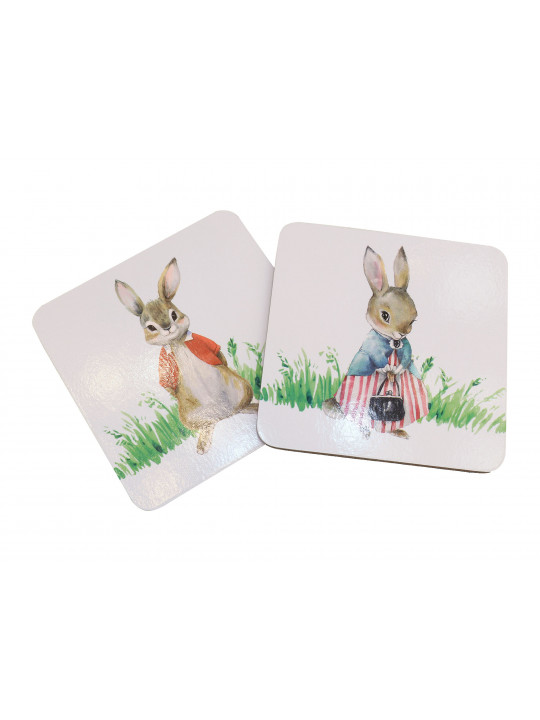 Layers MARMITON 17652 FOR CUP SET 2PC BUNNY FAMILY 
