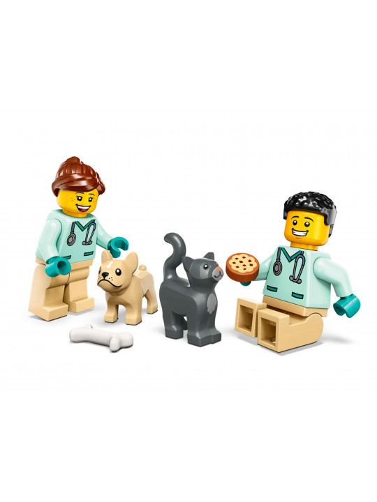 Կոնստրուկտոր LEGO 60382 City  Փրկարար անասնաբուժեր 