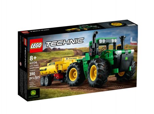 Конструктор LEGO 42136 TECHNIC JOHN DEERE 9620R 4WD ՏՐԱԿՏՈՐ 