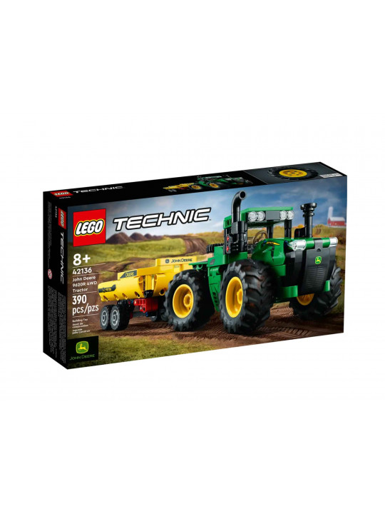 Կոնստրուկտոր LEGO 42136 TECHNIC JOHN DEERE 9620R 4WD ՏՐԱԿՏՈՐ 