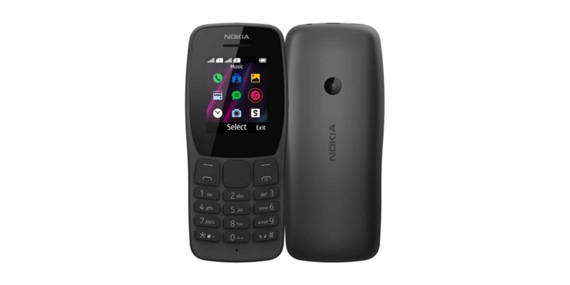 Բջջային հեռախոս NOKIA 110 DS TA-1192 (BK) 