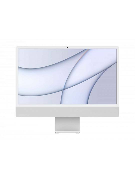 Comp all in one APPLE iMac 24 Retina 4.5K (Apple M1) 8GB 256GB (Silver) MGTF3RU/A