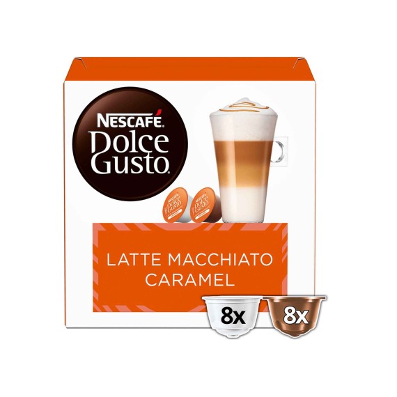 Кофе капсулы NESCAFE DOLCE GUSTO LATTE MACCHIATO CARAMEL 