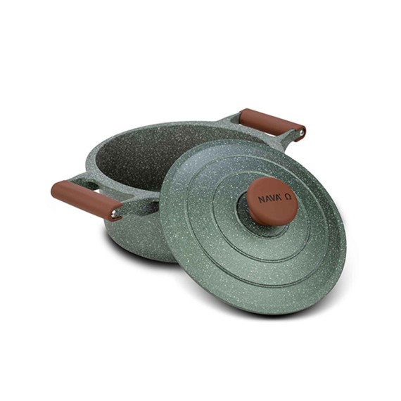 Кастрюли NAVA 10-255-033 OMEGA STONE COATING 28CM 