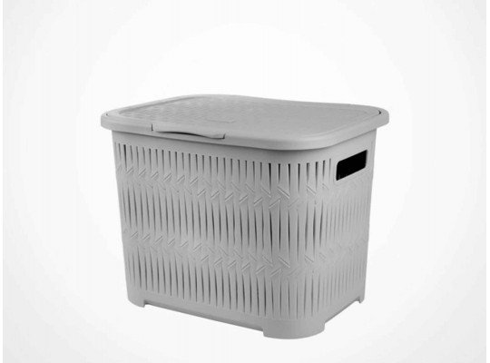 Laundry basket LIMON 151252 BAMBOO SHORT(902204) 