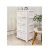 Комод из пластика LIMON 153008 SEC.4 N2 WHITE 