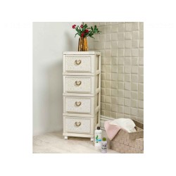 Plastic commode LIMON 153208 SEC.4 N3 WHITE 